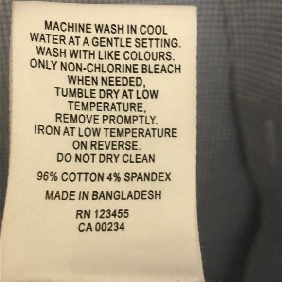 1670 Dress Shirt-White with Blue Line Pattern - Picture 3 of 5